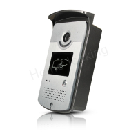 Home-Locking complete deur videofoon 4 draads.DT-2245